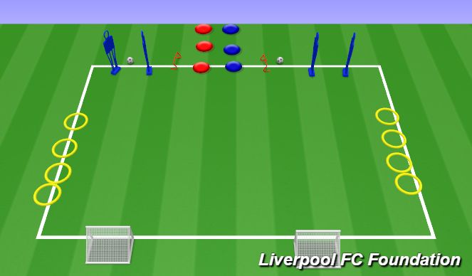 Football/Soccer Session Plan Drill (Colour): Screen 1