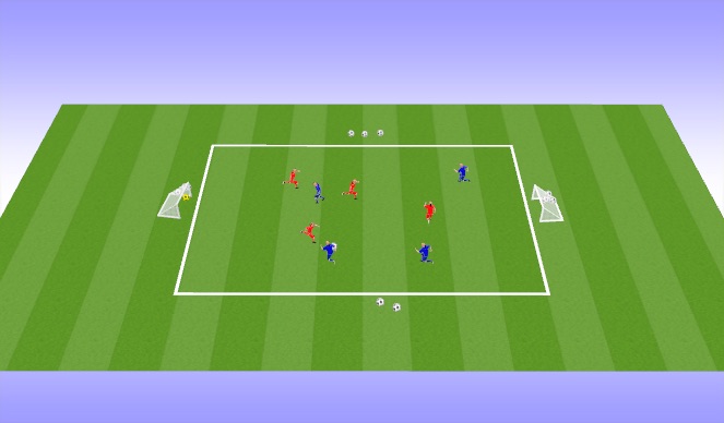 Football/Soccer Session Plan Drill (Colour): Screen 3
