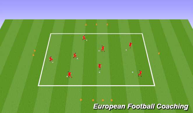 Football/Soccer Session Plan Drill (Colour): Numbers Game