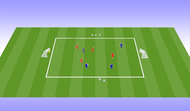 Football/Soccer Session Plan Drill (Colour): Screen 4