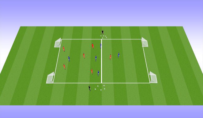 Football/Soccer Session Plan Drill (Colour): Exercise #2 Orientation