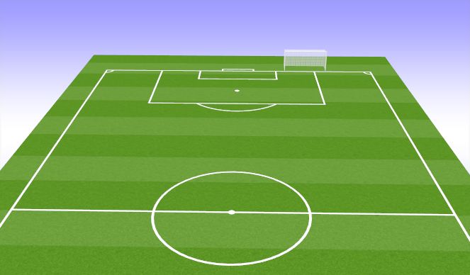 Football/Soccer Session Plan Drill (Colour): SSG