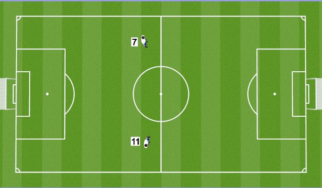 Football/Soccer Session Plan Drill (Colour): The Outside Mids