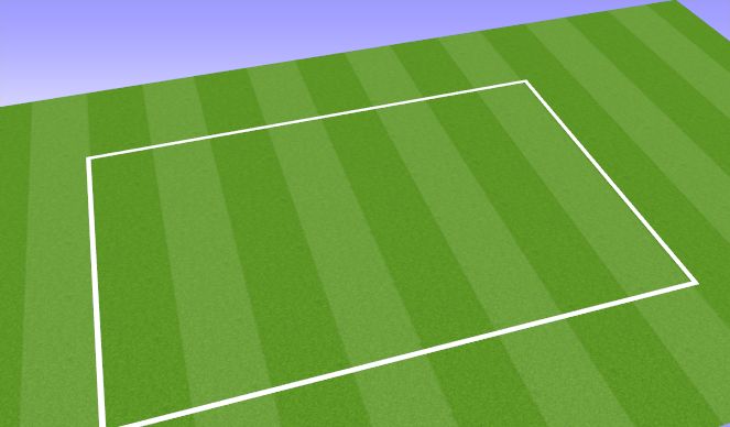 Football/Soccer Session Plan Drill (Colour): Fun game