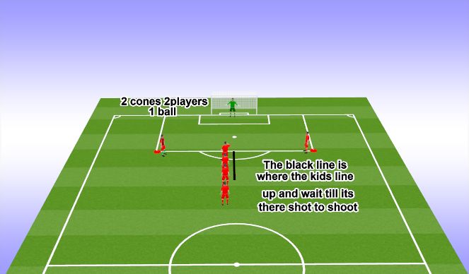 Football/Soccer Session Plan Drill (Colour): Screen 1