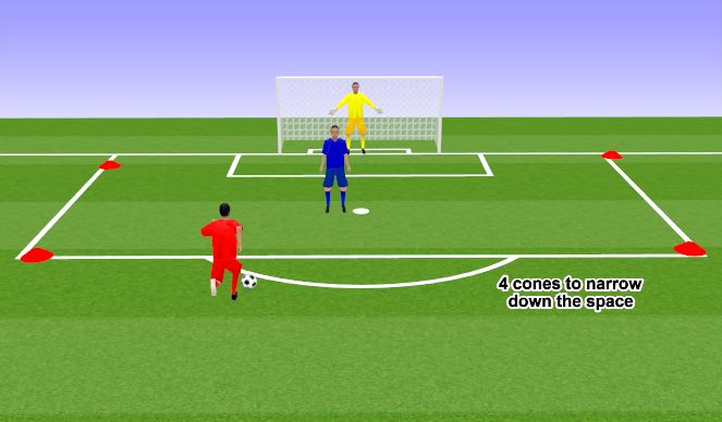 Football/Soccer Session Plan Drill (Colour): Screen 2