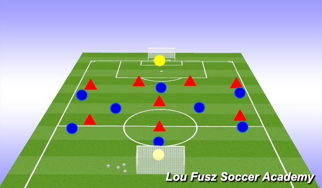 Football/Soccer Session Plan Drill (Colour): Screen 5