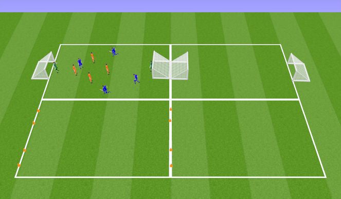 Football/Soccer Session Plan Drill (Colour): Games