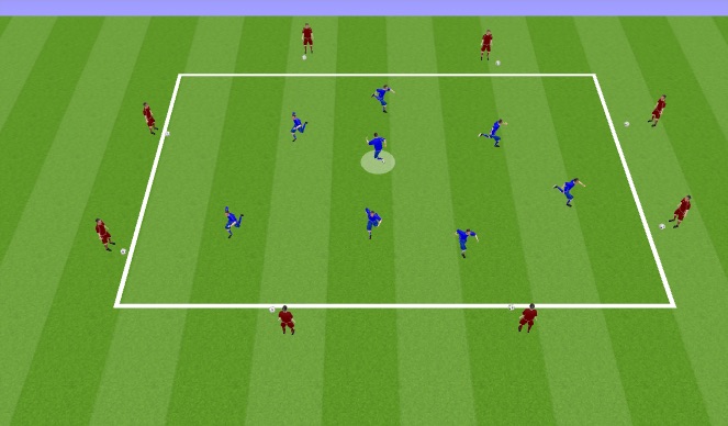 Football/Soccer Session Plan Drill (Colour): Part 3