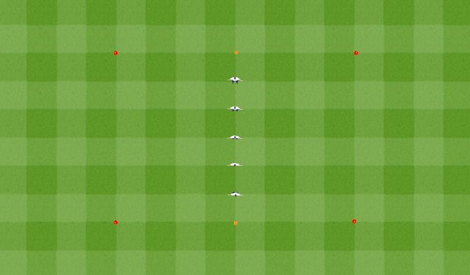 Football/Soccer Session Plan Drill (Colour): Reaction/Sprint 2
