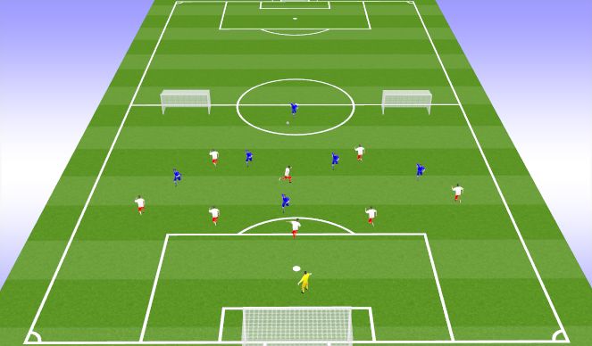 Football/Soccer Session Plan Drill (Colour): Screen 1