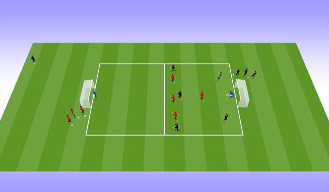 Football/Soccer Session Plan Drill (Colour): Screen 1