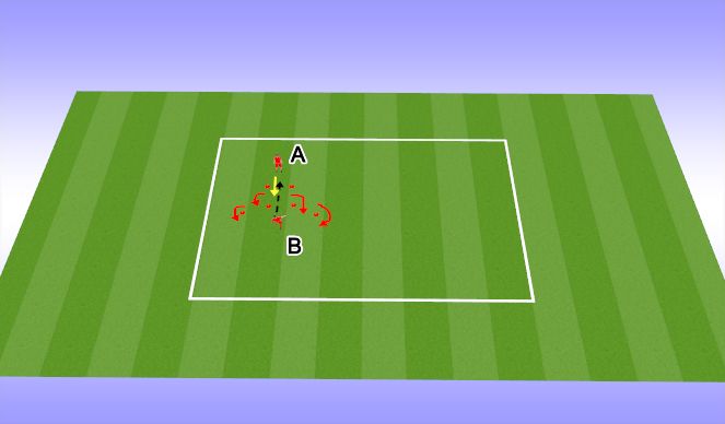 Football/Soccer Session Plan Drill (Colour): Screen 2