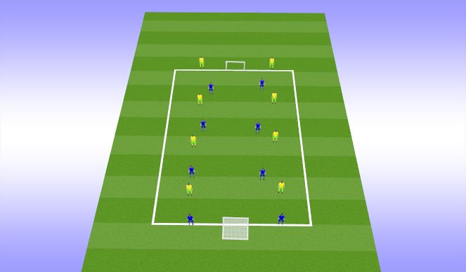 Football/Soccer Session Plan Drill (Colour): game