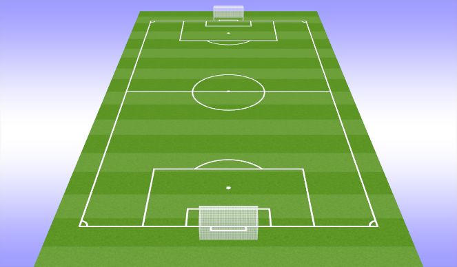 Football/Soccer Session Plan Drill (Colour): SSG