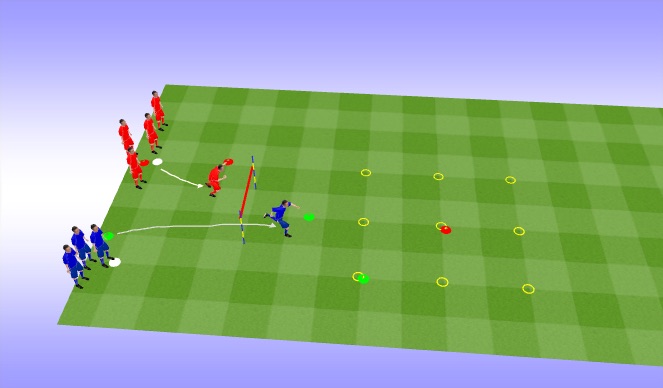 Football/Soccer: Tic-Tac-Toe (Psychological practices, Moderate)