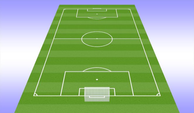 Football/Soccer Session Plan Drill (Colour): 7v7