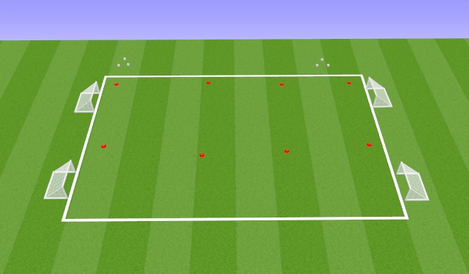 Football/Soccer Session Plan Drill (Colour): Layout