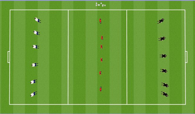 Football/Soccer Session Plan Drill (Colour): Transition game