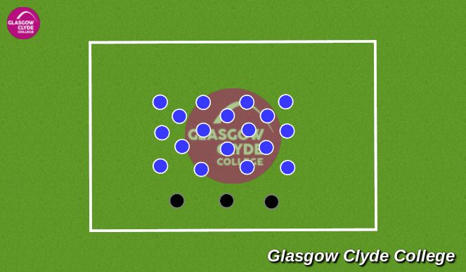 Football/Soccer Session Plan Drill (Colour): Cool down
