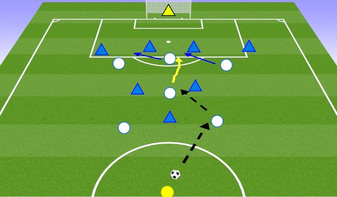 Football/Soccer Session Plan Drill (Colour): Screen 1