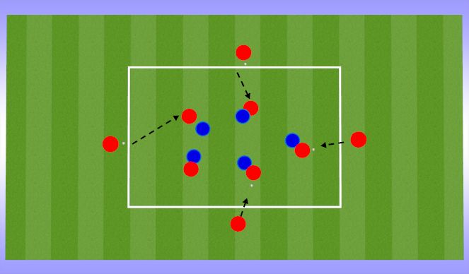 Football/Soccer Session Plan Drill (Colour): Screen 1