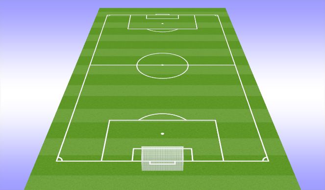 Football/Soccer Session Plan Drill (Colour): 7v7