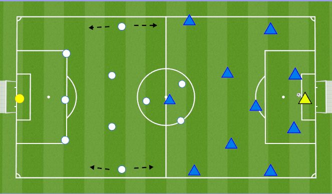 Football/Soccer Session Plan Drill (Colour): Without the ball. 