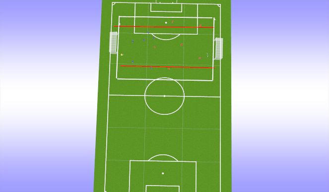 Football/Soccer Session Plan Drill (Colour): Screen 1
