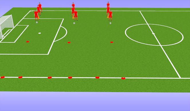Football/Soccer Session Plan Drill (Colour): Screen 3