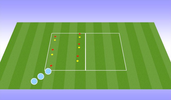 Football/Soccer Session Plan Drill (Colour): Screen 1