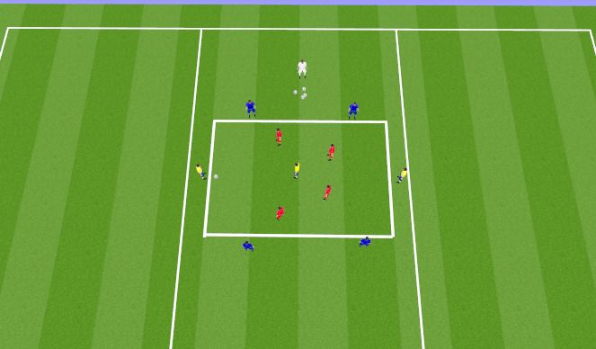Football/Soccer Session Plan Drill (Colour): General Practice