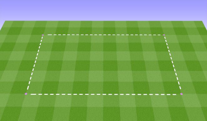 Football/Soccer Session Plan Drill (Colour): Rondo