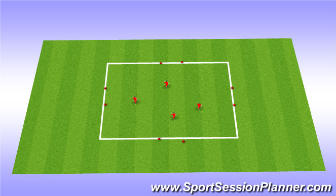 Fútbol Ejercicio del Plan de Sesiones (Color): Screen 3