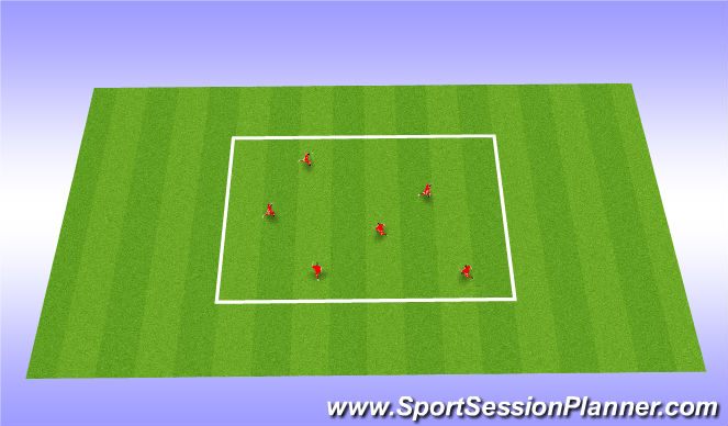 Fútbol Ejercicio del Plan de Sesiones (Color): Screen 4