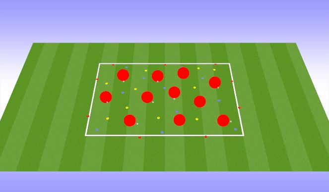 Football/Soccer Session Plan Drill (Colour): Screen 1