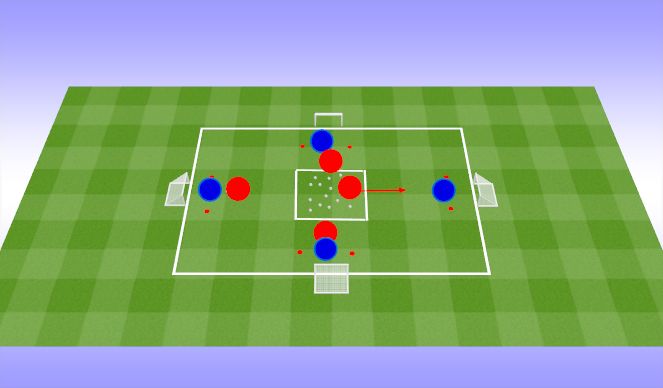 Football/Soccer Session Plan Drill (Colour): Screen 1