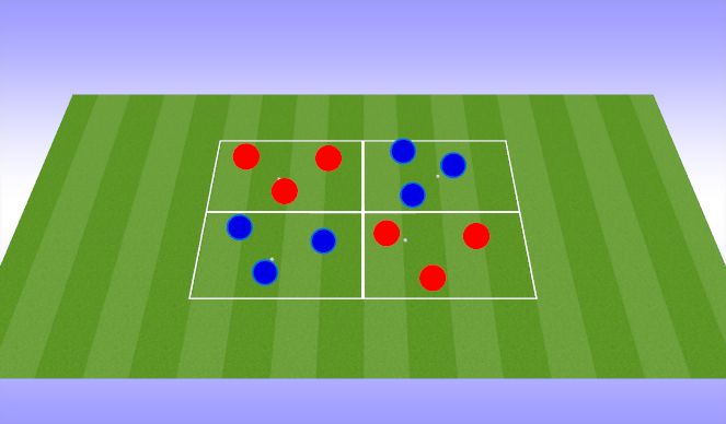 Football/Soccer Session Plan Drill (Colour): Screen 1