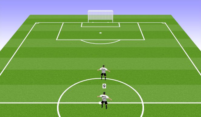 Football/Soccer Session Plan Drill (Colour): Very Rigid & Standard