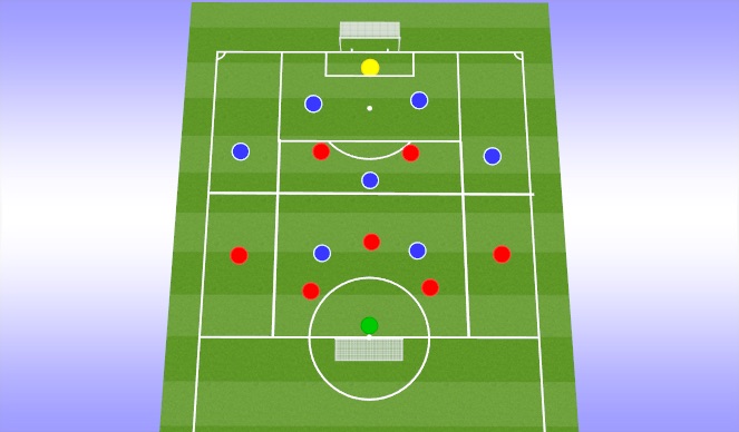 Football/Soccer Session Plan Drill (Colour): Screen 1