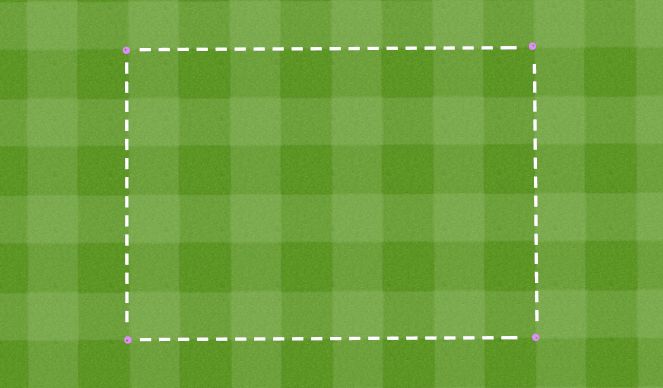 Football/Soccer Session Plan Drill (Colour): Carré
