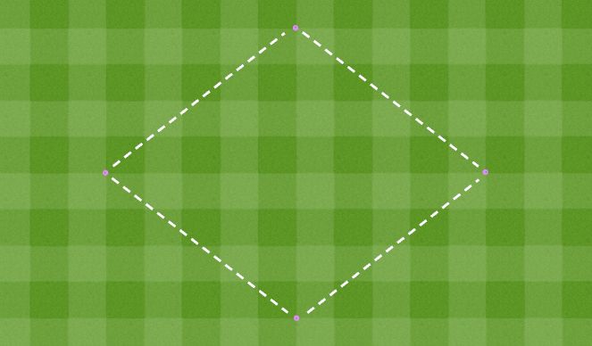 Football/Soccer Session Plan Drill (Colour): Losange