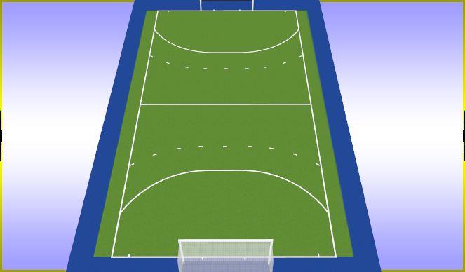 Hockey Session Plan Drill (Colour): Screen 3