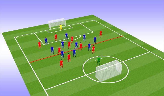 Football/Soccer Session Plan Drill (Colour): Screen 1