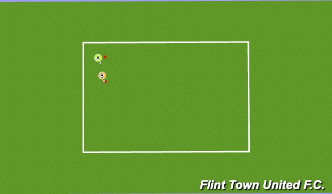 Football/Soccer Session Plan Drill (Colour): Hungry Hippo