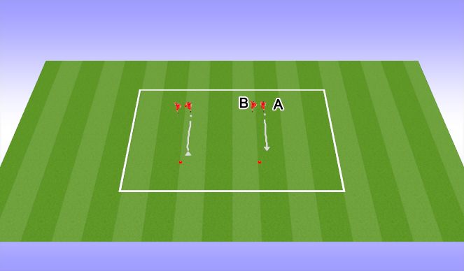 Football/Soccer Session Plan Drill (Colour): Screen 3