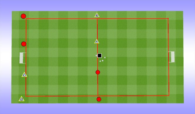 Football/Soccer Session Plan Drill (Colour): Prog I