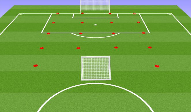 Football/Soccer Session Plan Drill (Colour): Screen 1