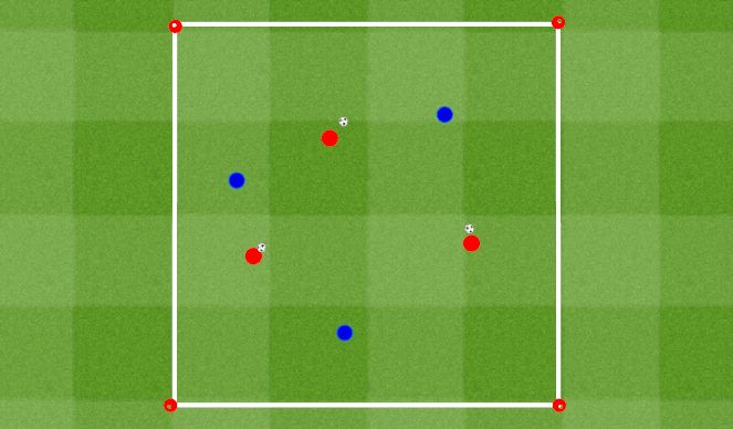 Football/Soccer Session Plan Drill (Colour): Screen 1