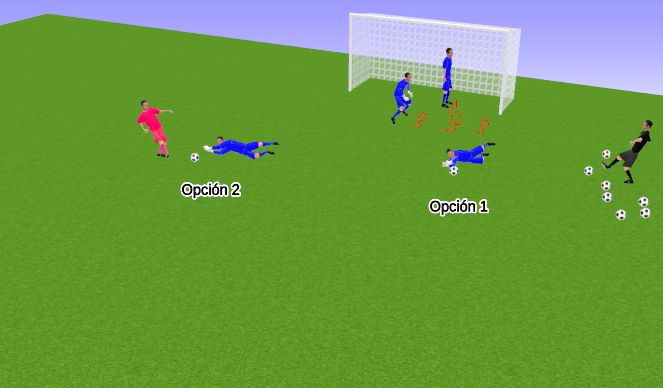 Football/Soccer Session Plan Drill (Colour): SALTOS FRONTALES